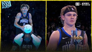 Mac McClung Dunks Over Shaq to Win 2024 NBA Slam Dunk Contest 🏆 [upl. by Henryetta]