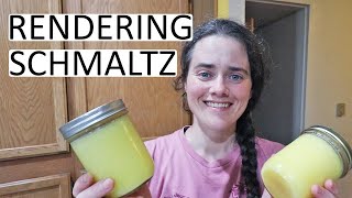 Rendering Schmaltz From Chickens We Raised [upl. by Omura]