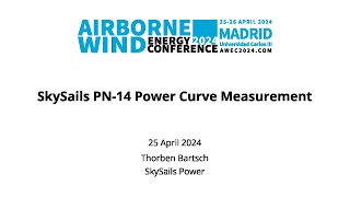 SkySails PN14 Power Curve Measurement [upl. by Penn678]