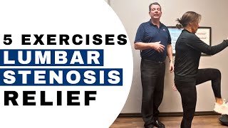 5 EasyToDo Exercises For Quick Lumbar Spinal Stenosis Relief  Dr John Zielonka [upl. by Annait]