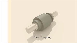 Claw Coupling assembly animation  Shaft Couplings  Autodesk Inventor [upl. by Orva157]