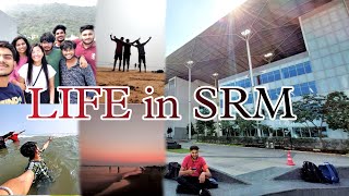 Life in Srm university  srm ap  college life  engineering college  vijayawada  amaravati [upl. by Haimehen]