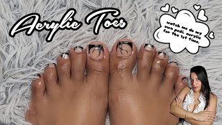 Acrylic Toe Nails [upl. by Lenard501]