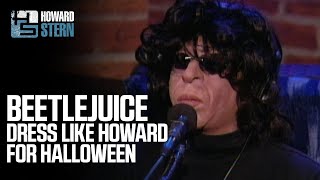 Beetlejuice Dresses Like Howard for Halloween [upl. by Isdnyl710]