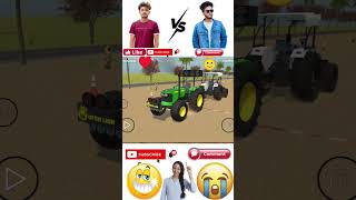 John Deere 5050 D vs Farmtrec 60 E Tractor Tochan Challenge tendingshorts viralshortfeed [upl. by Favien]