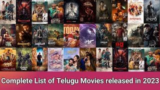 Last of All Telugu Movies Released list in 2023 [upl. by Ahsehat]