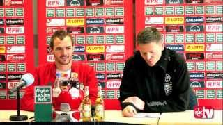 Pressekonferenz vor dem Spiel gegen Hertha BSC [upl. by Icnan]