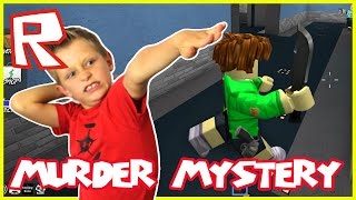 Murder Mystery 2  MURDERER THAT DIED  Roblox with GamerGirl karinaOMG [upl. by Ihsoyim]