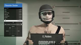 GTA 5  GOOD LOOKING MALE CHARACTER CREATION GOOD WITH amp WITHOUT FACE PAINT 2 [upl. by Warwick]