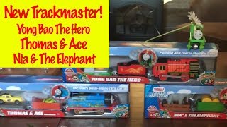 Thomas and Friends NEW Trackmaster Engines NIA YONG BAO and THOMAS and ACE Fun Train Toys [upl. by Alesandrini]