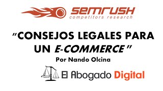 Consejos Legales para un E commerce [upl. by Acinoda]