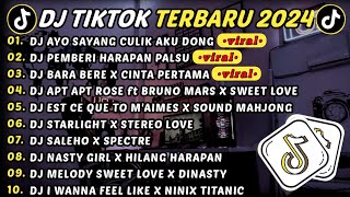 DJ TIKTOK TERBARU 2024  DJ AYO SAYANG CULIK AKU DONG 🎵 DJ PEMBERI HARAPAN PALSU  FULL ALBUM VIRAL [upl. by Ceciley]