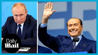 Italian ExPM Silvio Berlusconi defends Putin invading Ukraine [upl. by Miof Mela318]