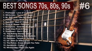 Lagu Slow Rock Barat Yang Paling Populer Tahun 70an 80an 90an  Best Rock Classic Playlist HQ [upl. by Nonnek]