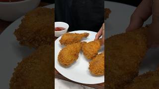 Crispy Chicken Fry ASMR Cooking shorts crunchytreats asmr food nonveg chicken [upl. by Annuahsal]