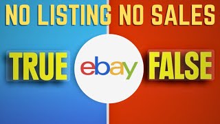 Does NOT Listing On Ebay Really Effect Sales UK Ebay Reseller [upl. by Garret562]