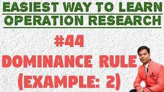 44 Dominance Rule Example2 in Hindi [upl. by Hatch585]