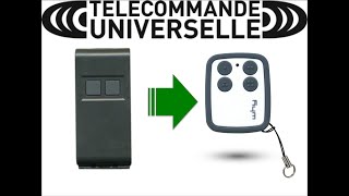 Télécommande portail Universelle pour PRASTEL MPSTF2E MPSTF3E et MPSTF4E [upl. by Uhthna887]