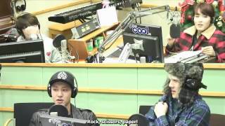 140110 EXO DO Chanyeol Sehun  Radio Sukira Ryeowook  Quizz de rapidité [upl. by Llenwad]