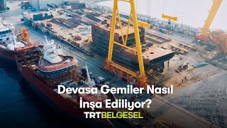 🚢 Devasa Gemiler Nasıl İnşa Ediliyor  Şehrin Tedarikçileri  TRT Belgesel [upl. by Jesher]