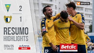 Resumo Estoril 21 Famalicão Liga 2425 12 [upl. by Nee]