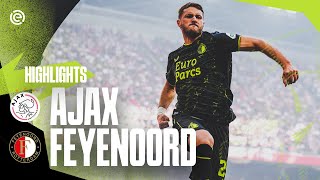 HATTRICK GIMENEZ in a HISTORIC Klassieker 🤩  Highlights Ajax  Feyenoord  Eredivisie 20232024 [upl. by Acnaib]