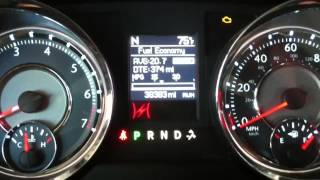 How to Reset the Oil Change Due Reminder on a Chrysler Town amp Country [upl. by Ybeloc]