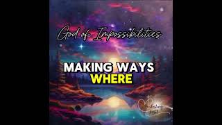 God of Impossibilities Official Lyrics Video [upl. by Rozalie]