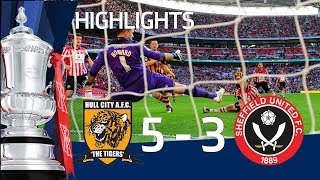 HULL CITY VS SHEFFIELD UNITED 53 Goals and highlights FA Cup Semi Final HD [upl. by Monroe864]