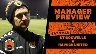 Manager Preview  St Boswells A [upl. by Hoyt938]