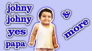 Johny Johny Yes Papa amp More  Compilation  Playlist  Popular Nursery Rhymes Collection [upl. by Bunnie]