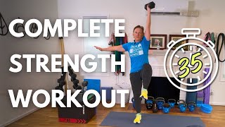 35 Minute Complete Strength Workout 💥 Moderate Intensity [upl. by Maison]