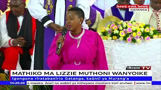 Sabina Chege kuugĩra Lizzie Wanyoike ũhoro [upl. by Nihahs]