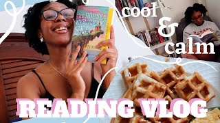 reading the house in the cerulean sea🏝  reading vlog [upl. by Atram801]