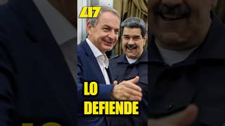 ZAPATERO DEFIENDE a MADURO [upl. by Cohl]