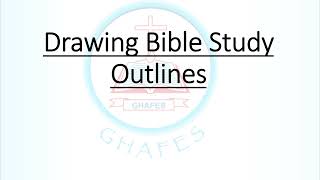 How to Prepare Inductive Bible Study Outlines [upl. by Magulac]