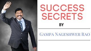 Success secrets by Gampa Nageshwer Rao at IMPACT 2016 [upl. by Bywoods]