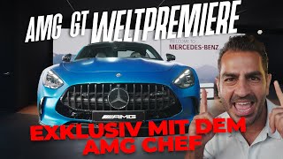 Weltpremiere 🔥 MercedesAMG GT I Hamid Mossadegh [upl. by Idell963]