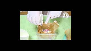 How to make Spin swirl soap Cold process soap shorts soapchallengeclub soapmaking [upl. by Kawai963]