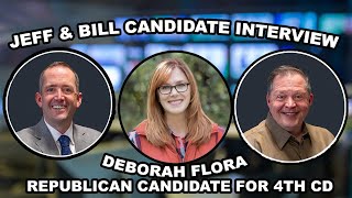 Interview with Deborah Flora RCO Candidate for CO CD 4  The Jeff and Bill Show [upl. by Buddy]