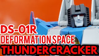 DS01 R DEFORMATION SPACE CRIMSON WINGS THUNDERCRACKER [upl. by Nyliuqcaj]