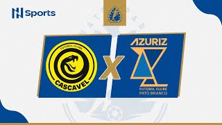 Campeonato Paranaense 2024 FC Cascavel X Azuriz  1ª Rodada  AO VIVO  COM IMAGENS [upl. by Bowes]