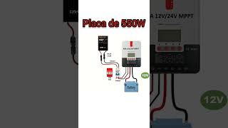 Qual disjuntor usar na ligação da placa solar de 550W quantospaineiseprecisoparaenrgiasolaroffgrid [upl. by Edac]