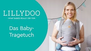 BabyTragetuch – So bindest Du es richtig  Tipps amp Tricks von LILLYDOO Hebamme Sissi Rasche [upl. by Matteo798]