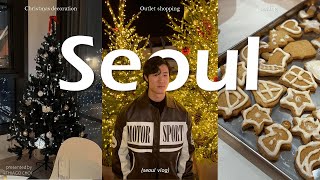 seoul VLOG l Christmas decoration baking exhibition shopping concerts and amazing food [upl. by Alegna944]