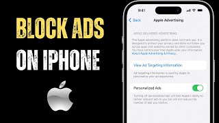 How to Block Ads in iPhone [upl. by Leksehcey]