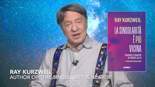 Ray Kurzweils greetings for the Italian edition of quotThe Singularity Is Nearerquot [upl. by Roobbie]