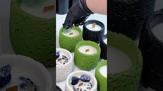 A visually appealing and pleasantly scented candle candle candlemaking [upl. by Aieka574]