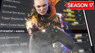 Best Controller Settings In Apex Legends Season 17 ALC  Reticle [upl. by Rann]