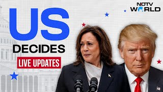 US Election Results LIVE  US Election News  US Election 2024  Kamala Harris  Donald Trump [upl. by Lertnom984]